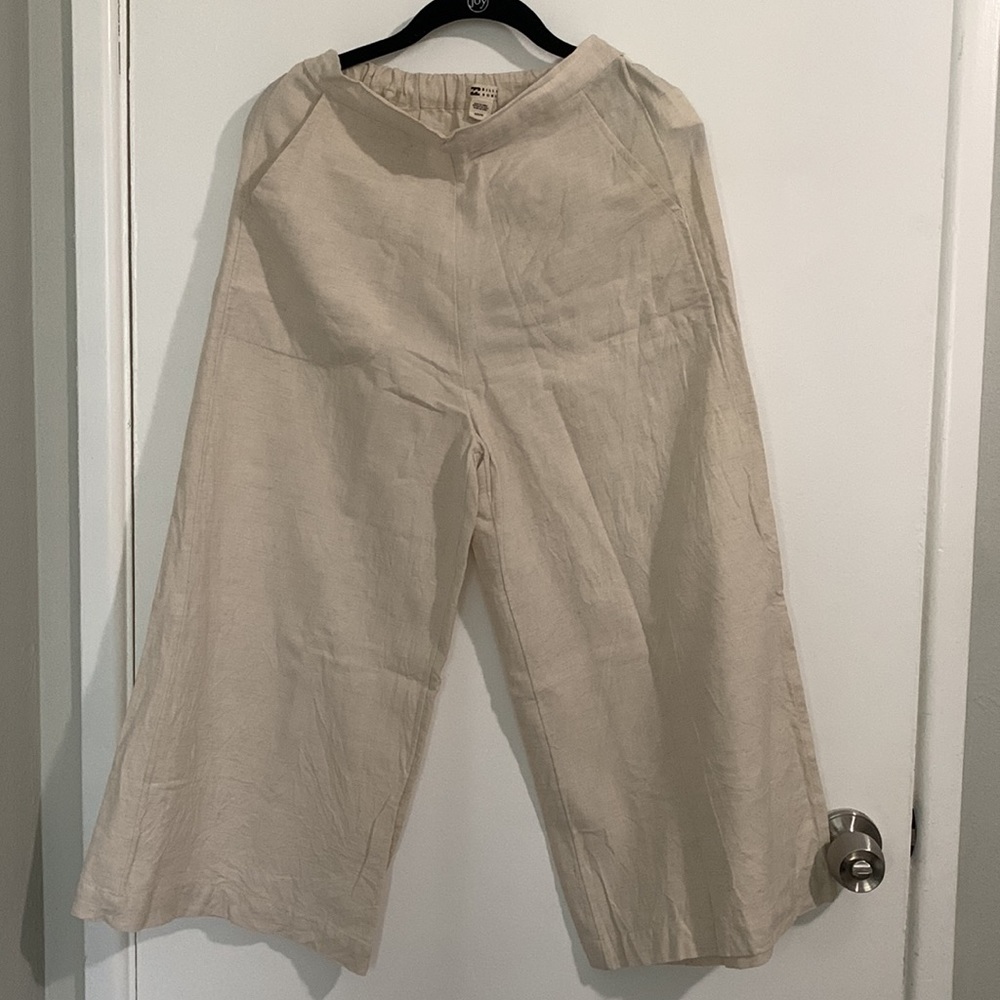 Linen Pants With Matching Crop Top - image 2